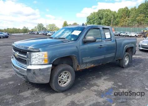 2010 Chevrolet Silverado 2500Hd Lt из США, поврежденный, VIN 1GC5KXBG3AZ217686